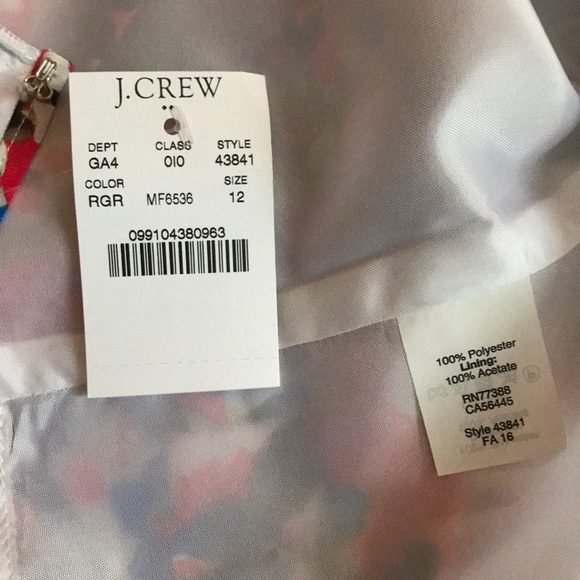 Final Sale! J. Crew Summer Flower Dress - Picture 5 of 5